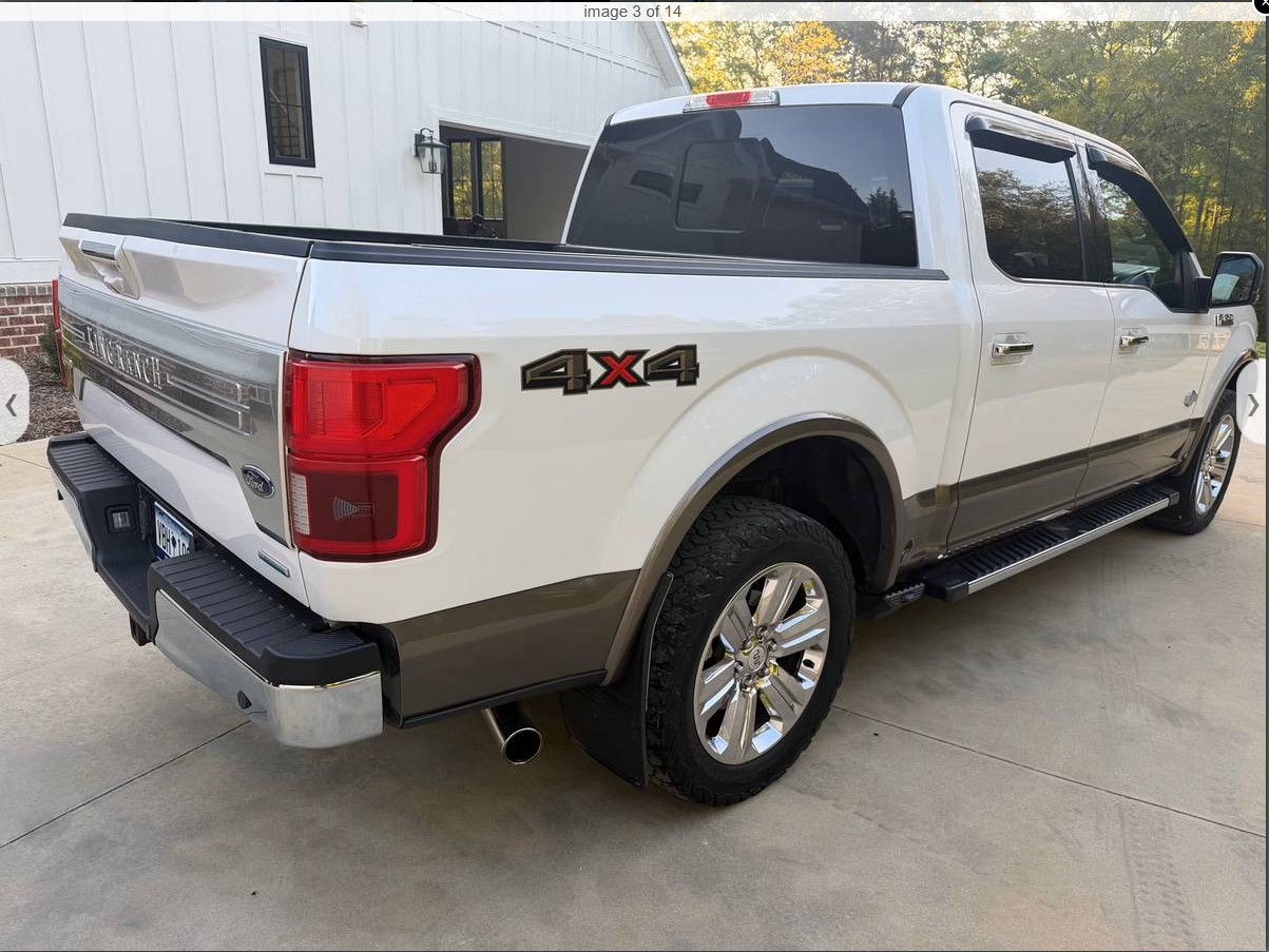 2018 Ford F150 Super Crew cab